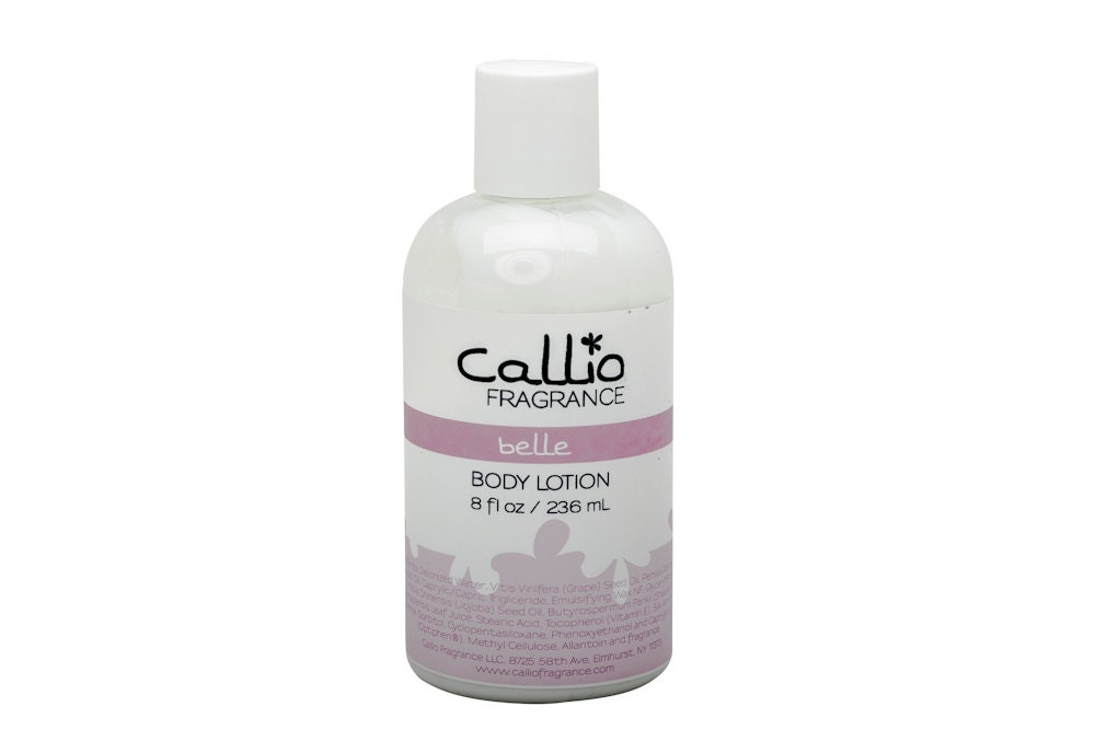 Belle Body Lotion peony, powder  and white musk body lotion
