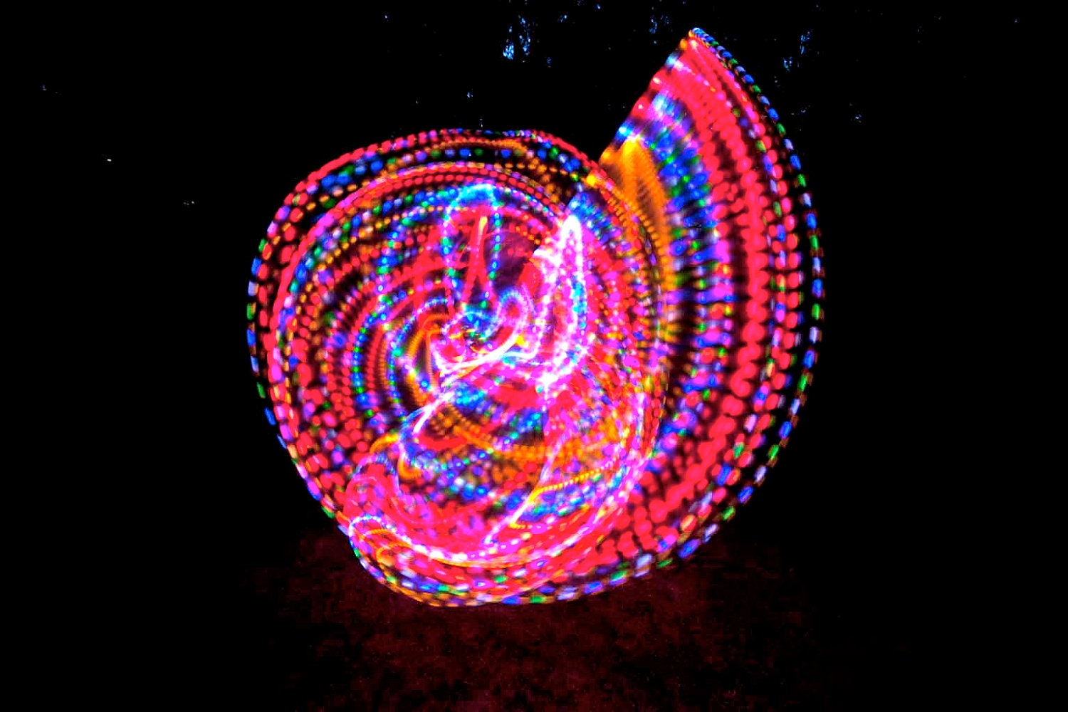 FREE SHIPPING - Strobing LED Hula Hoop - The Trance