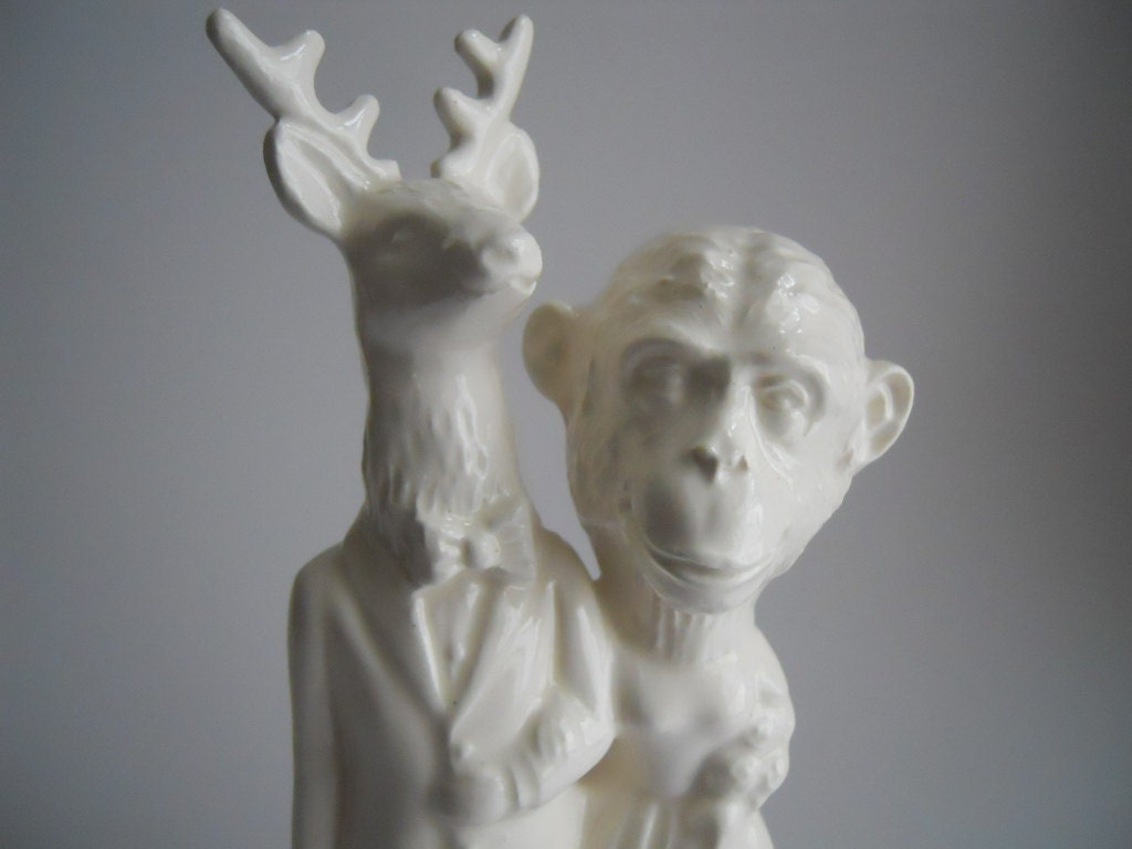 Deer Husband and Chimp Wife
