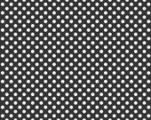 Cotton Fabric Black Dots - Riley Blake Small size