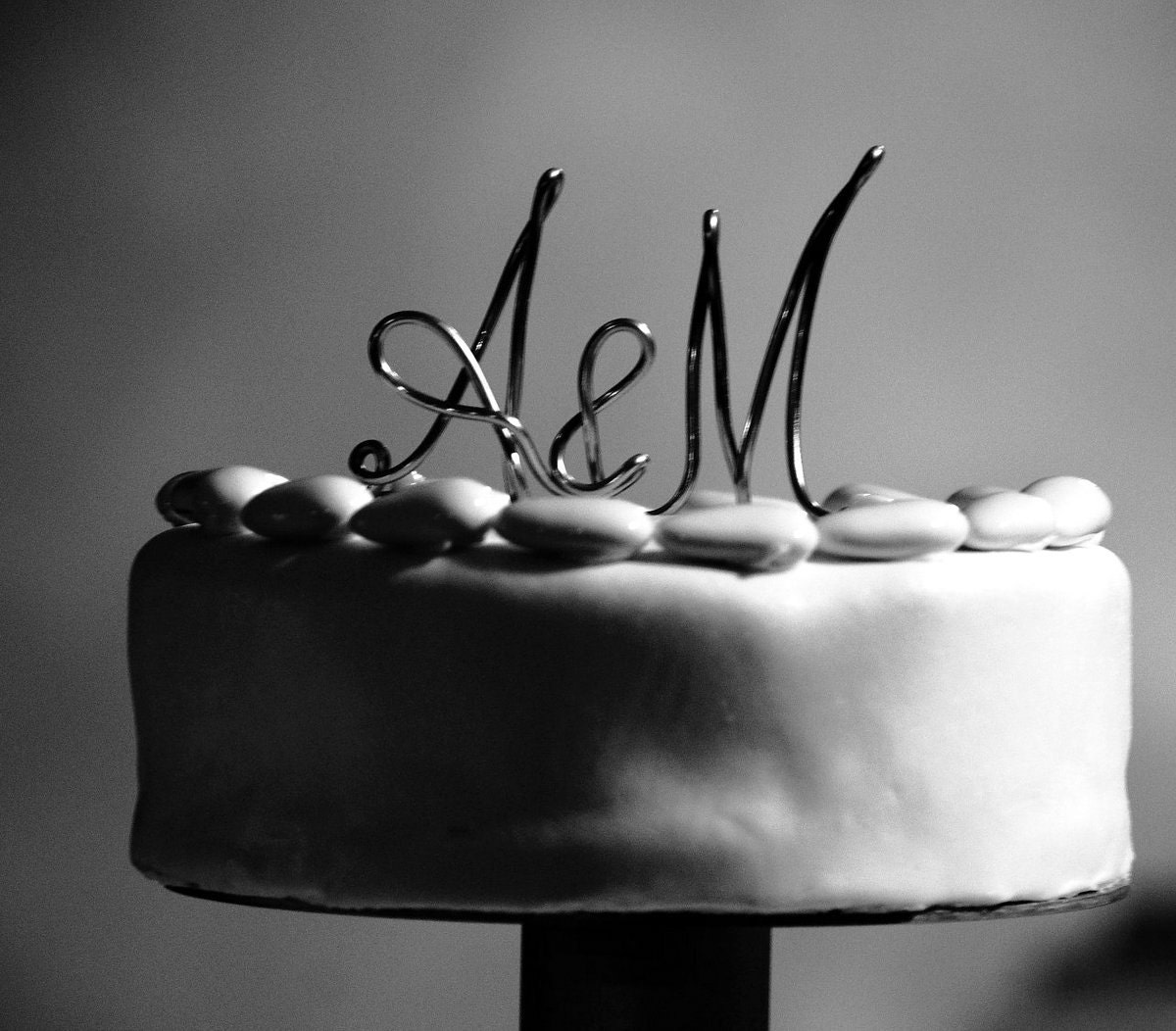 Custom Letter Cake Topper For Small Cakes