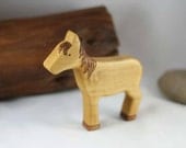 Horse Wooden Toy Farm Animal - Nature Table - Waldorf Animal