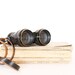 RESERVED /// Antique folding french binoculars