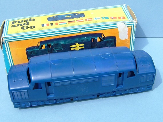 Triang Pedigree Push and Go Diesel Engine Train with Friction Motor - Made in the UK by Rovex Industries