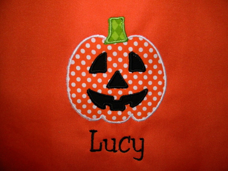 PERSONALIZED HALLOWEEN Trick or Treat Bag -  Durable and Reusable