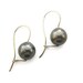Tahitian Pearl Earrings Black South Sea Pearl Drops