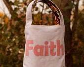 Paisley Flower - Custom Appliqued Kid's Tote Bag