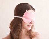 Pink Cat Sleep Mask - JuliaWine