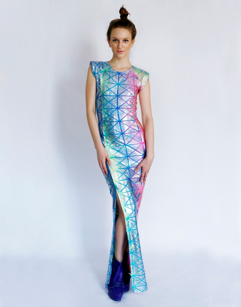 Galactic Warrior Maxi Dress