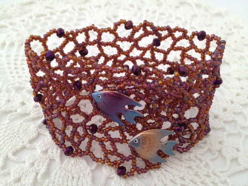 Rainbow Reef Lacework Cuff