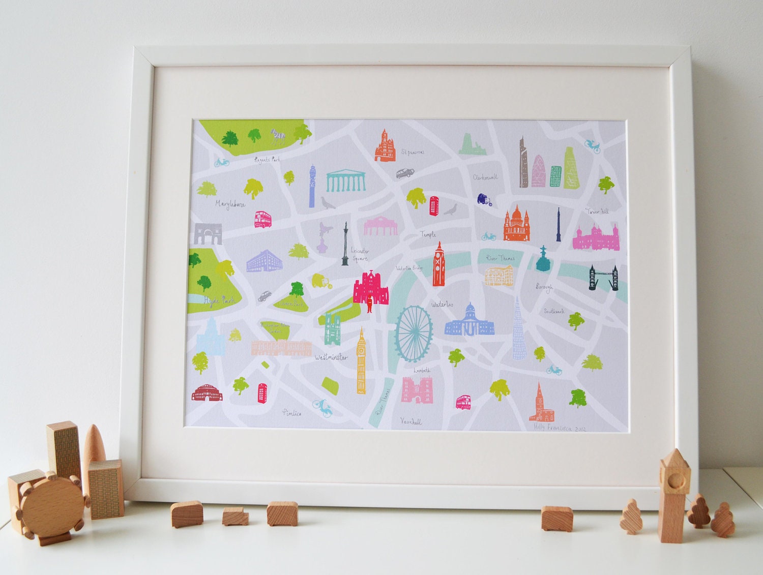 Map of London Print