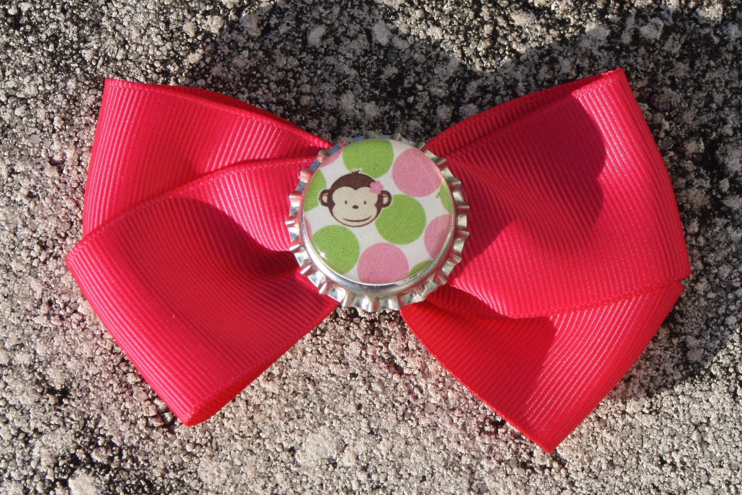 Monkey. Monkey Hair Bow. Monkey Bow. Monkey Theme. Monkey Gift. Monkey Birthday. Monkey Baby Shower Gift.