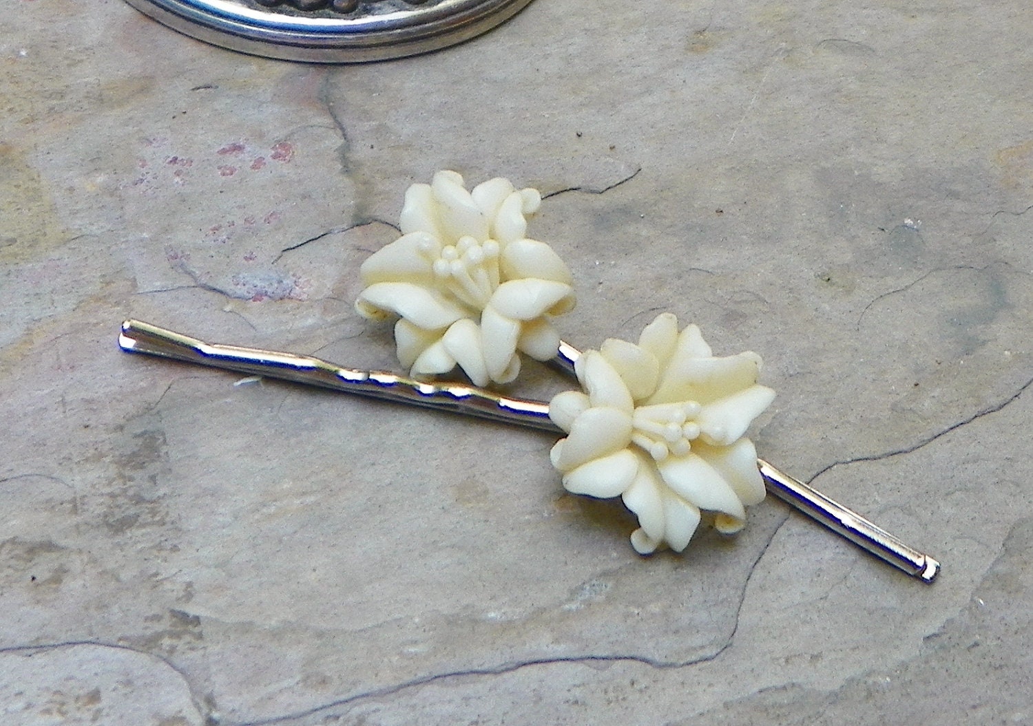 Decorative Vintage Boho Hippie Celluloid Bobby Pins
