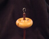 Drop Spindle Starter Kit - High Whorl Drop Spindle -  Louet Northern Lights Wool Tops Natural White