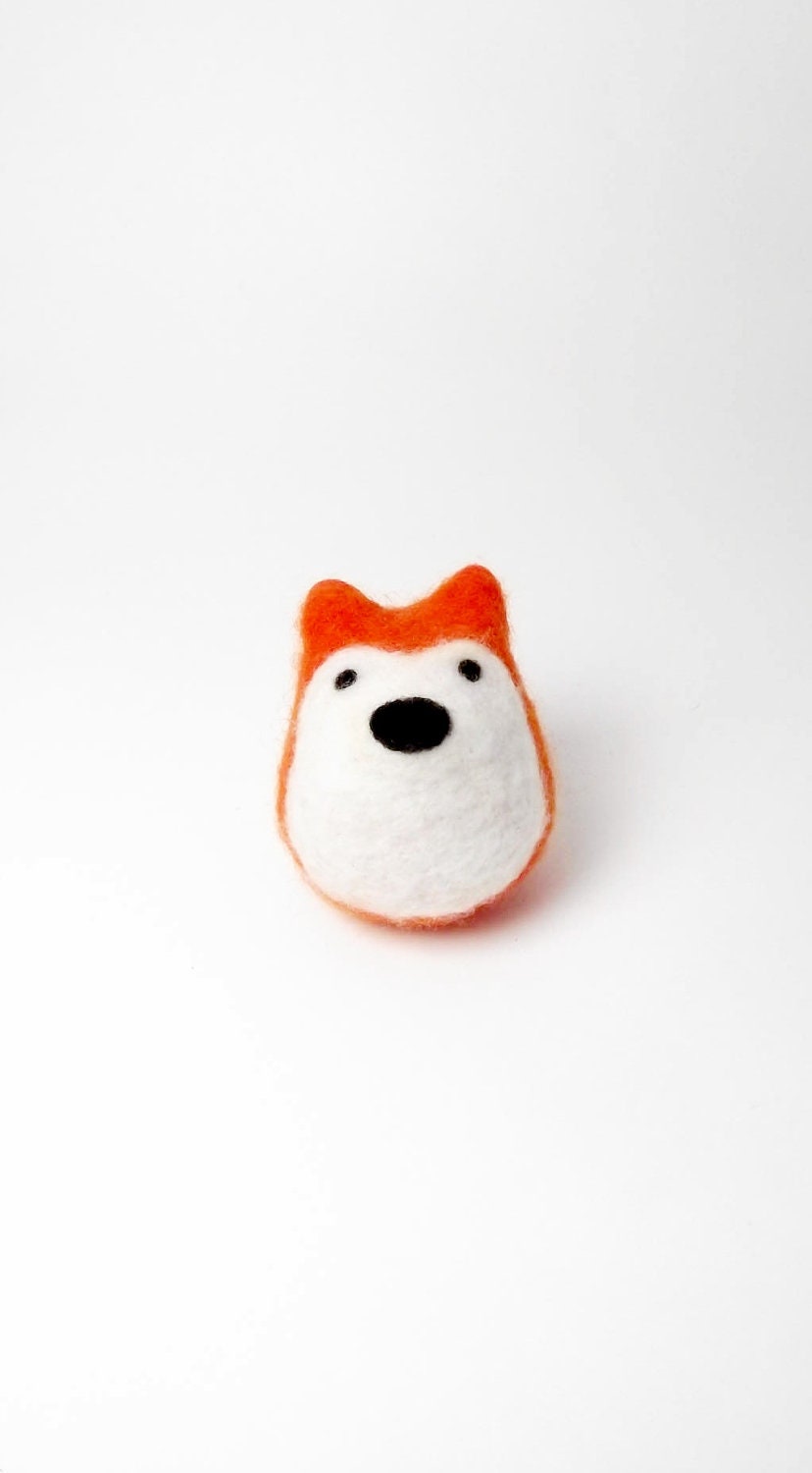 Fox, needle felt fox, wool, natural, toy fox, felt fox, eco friendly, kids