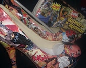 Wonder Woman Heel & clutch combo.