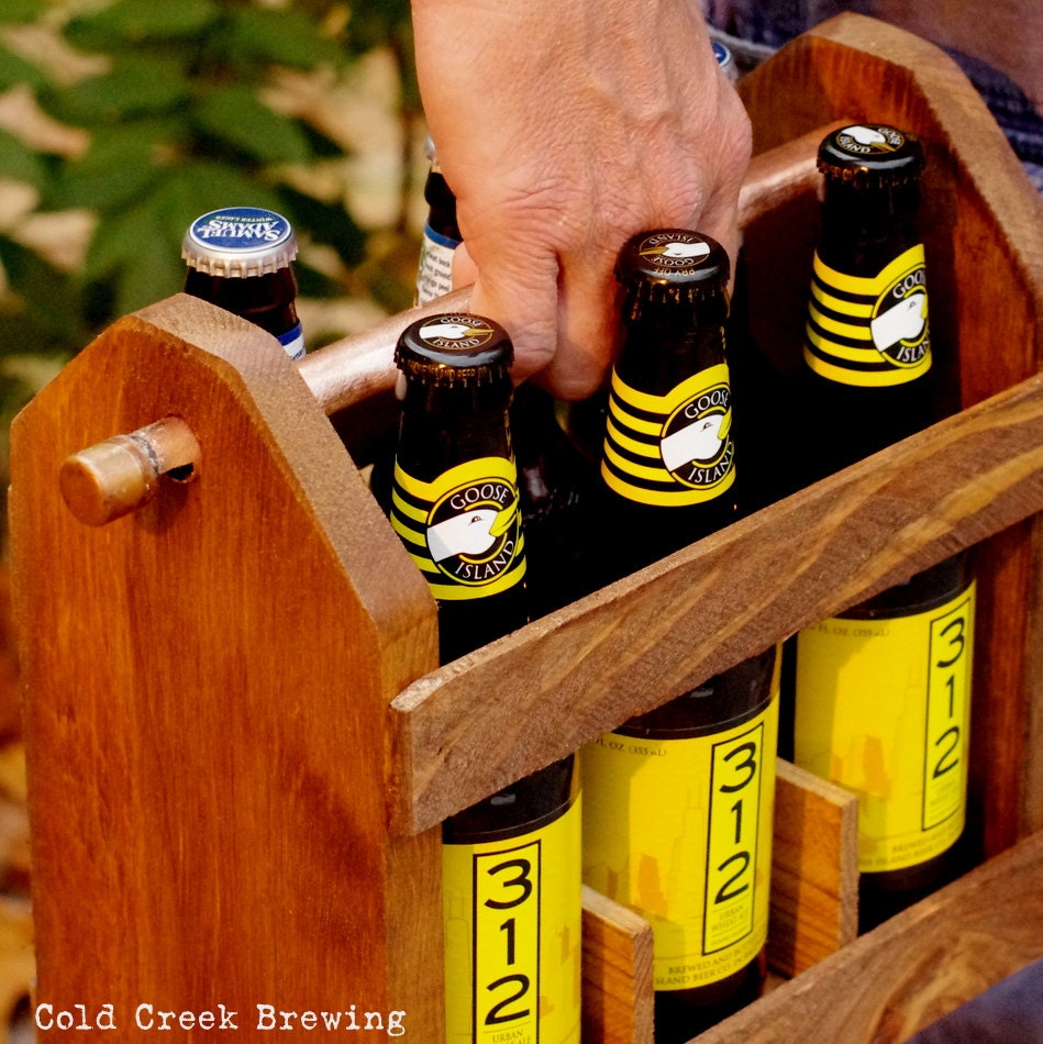 Best Man Gift -Reusable Six Pack Carrier - Beer Carton - Beer Caddy - Boyfriend Gift- Husband Gift- Groomsmen Gift