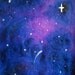 Glow in the Dark Galaxy Crop Top Free Shipping