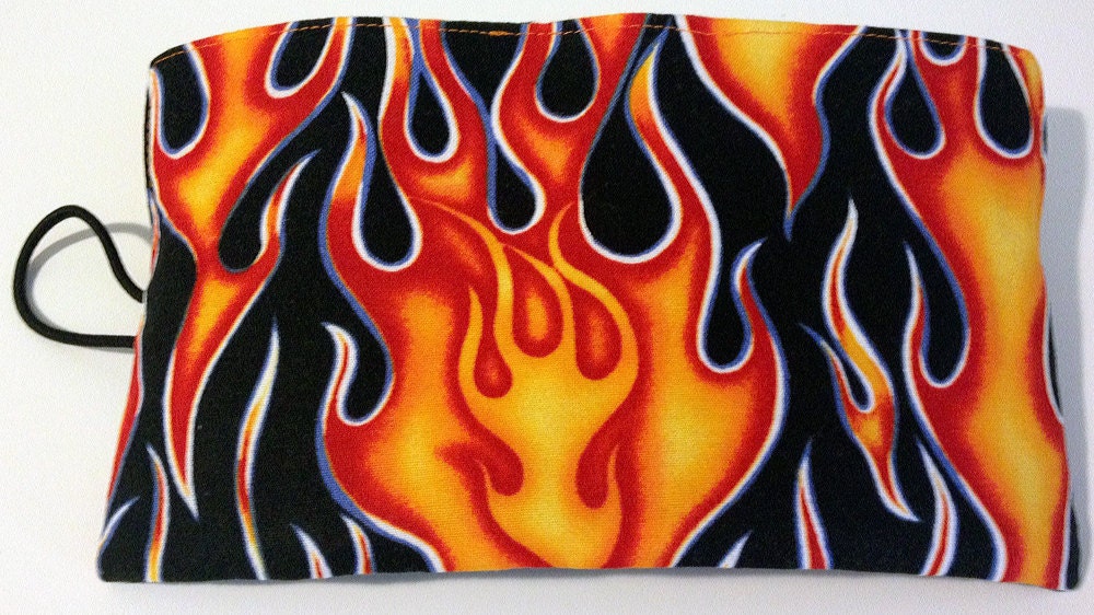 Crayon Roll-Up -- Flames