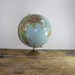 Vintage Replogle Land and Sea Globe // 12 Inches Diameter