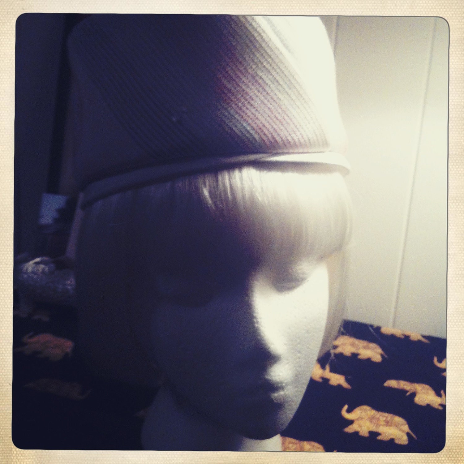 PRISTINE 1950's-60's Pillbox Hat