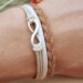 Bracelet-Karma bracelet-Infinity karma bracelet-Infinity bracelet