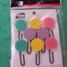 80s Funky Paper Clips CR LAVIE Vintage Book Marks Fancy School Supply GVS team