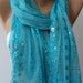 Elegant -Blue /Turkish Shawl -Scarf