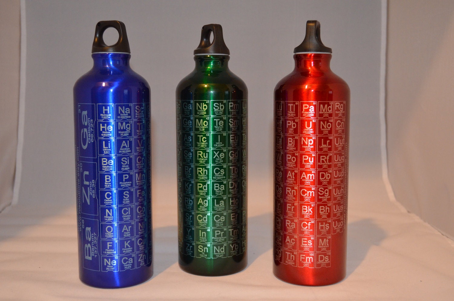 Bazinga Periodic Table of Elements Water Bottle