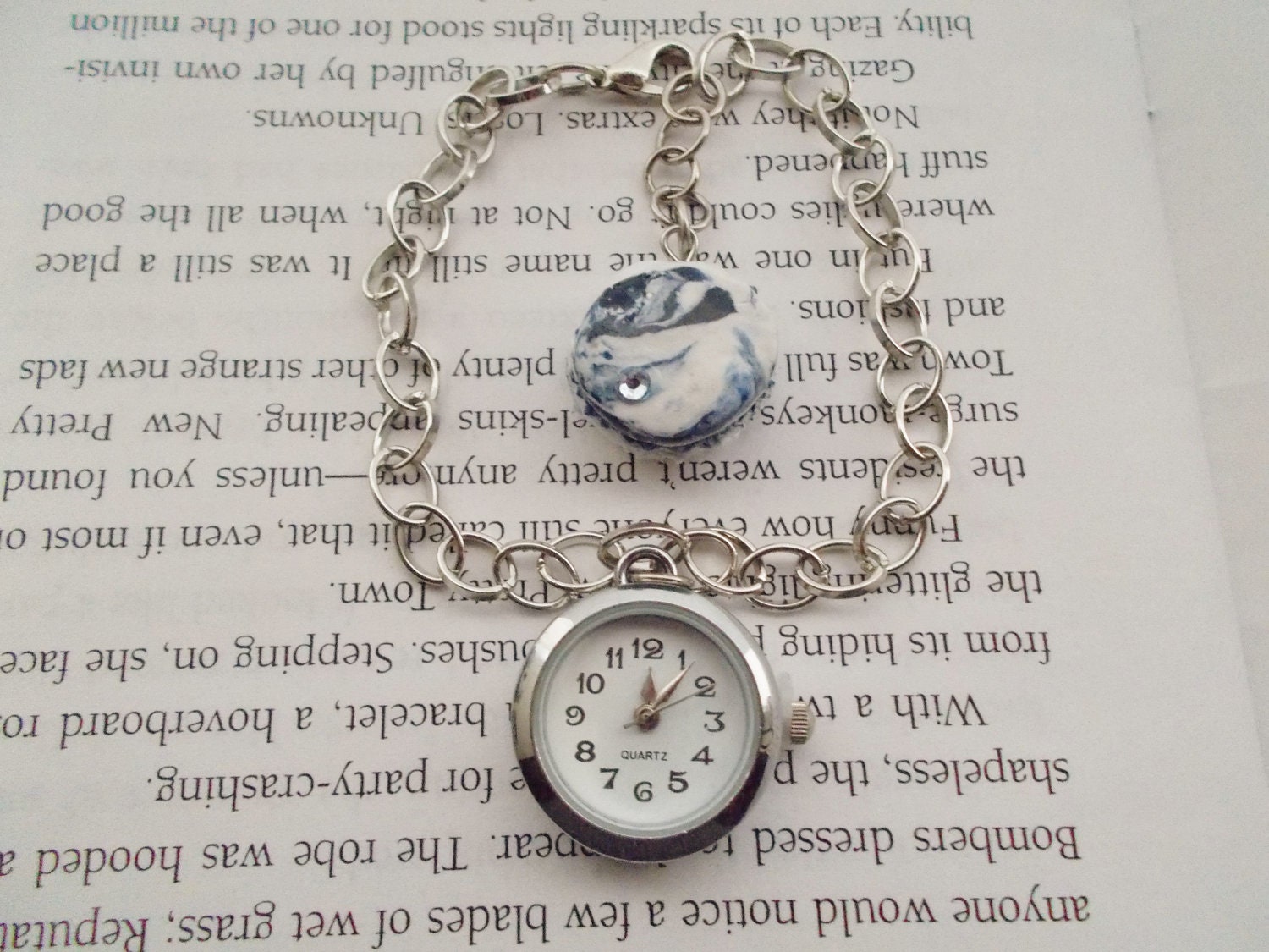 Wintry Mix Watch w/ Macaroon charm