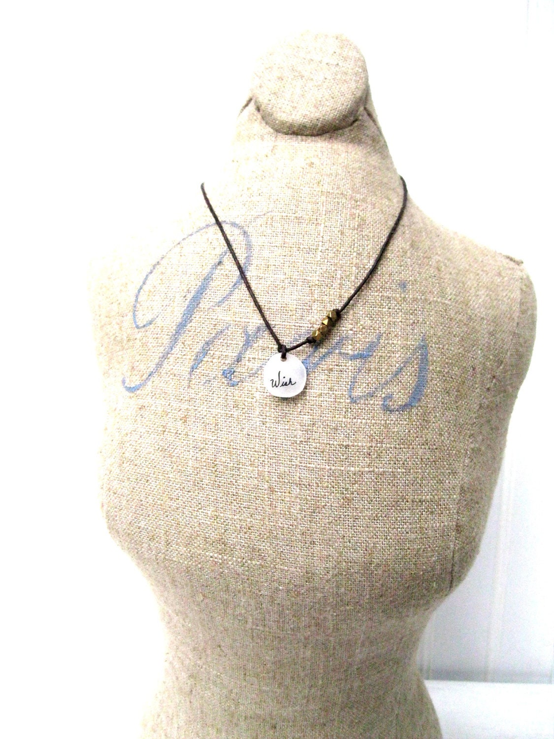 Wish Pendant Necklace