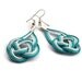 Knot earrings, Cord Knot Earrings, Dangle Knot Earrings, Macrame, Statement Earrings, Celtic Knot, Sailor Knot, Gift for Her, Gift ideas