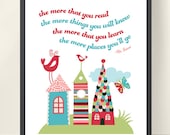11x14 Dr Seuss Wall Art Print