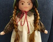 Laura Ingalls Cloth Doll