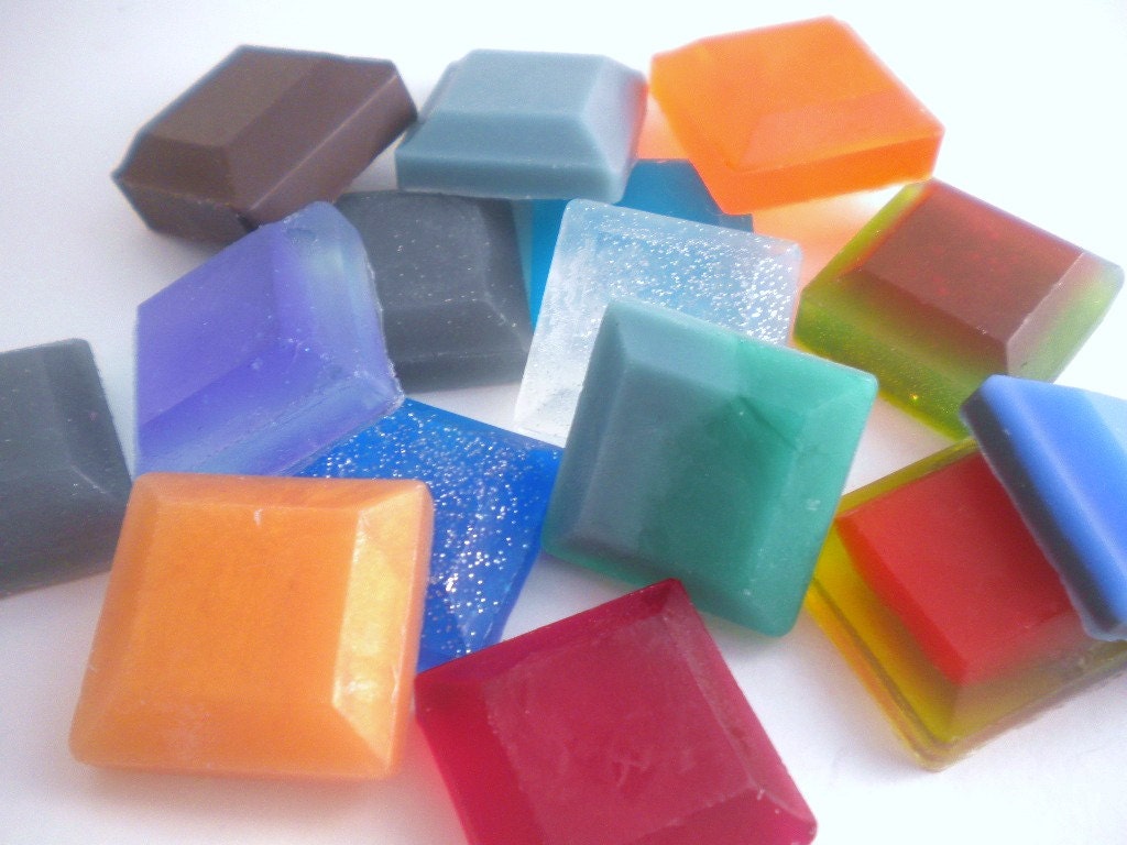 Soap - Mini Square Soaps - Set of 10