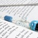 Cupcake bookmark - lampwork bookamrk - blue beaded bookmark - novelty bookmark - cake decorations - cake bookmark - gift for bakers