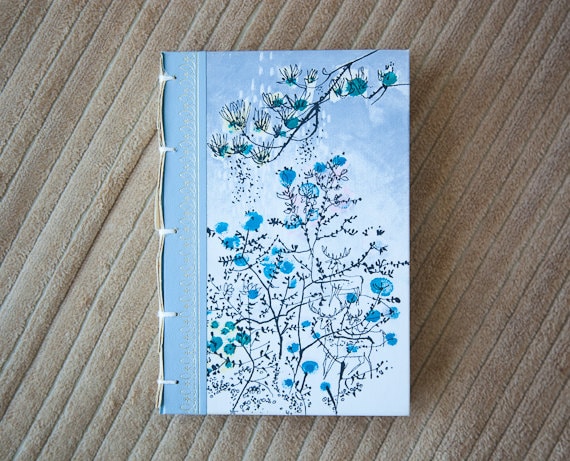 handmade journal // hard bound journal // vintage