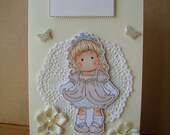 Personalised Magnolia Tilda Card