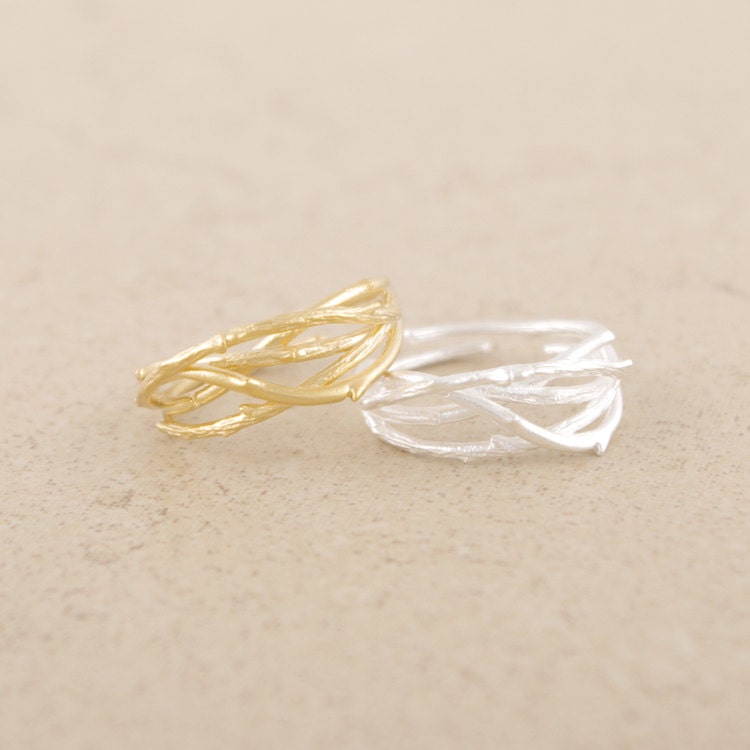 Gold/Silver Nest Ring