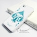 iPhone 5 case, Skull iPhone 4 case, iPhone 4s case, case for iPhone 4, tangerine, Skull and Ace W305