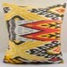 Set of 2 IKAT PILLOWS 18x18 Decorative Throw Pillow Cover Ikat Throw Pillow Covers