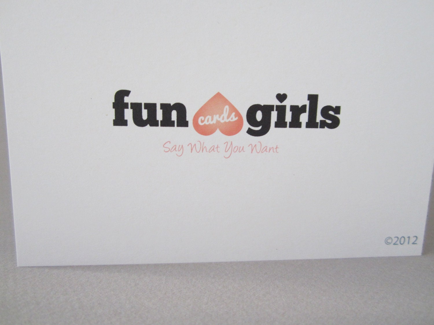Card for Lover, Funny Card - "Love You"