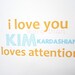 Funny Friendship Card, Card for lover - "I Love You More Than"