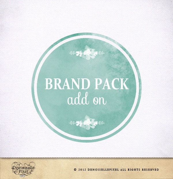 Custom Business Design Package Business Card Facebook Blog Etsy Banners - Made to Match Logo