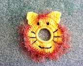 Crochet Photography Lens Buddy Critter Lion 