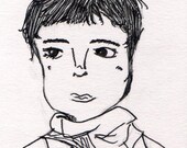 Bashful Folk "Oscar" Print 6x4
