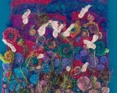 Reduced - Handmade Picture called Undersea Garden