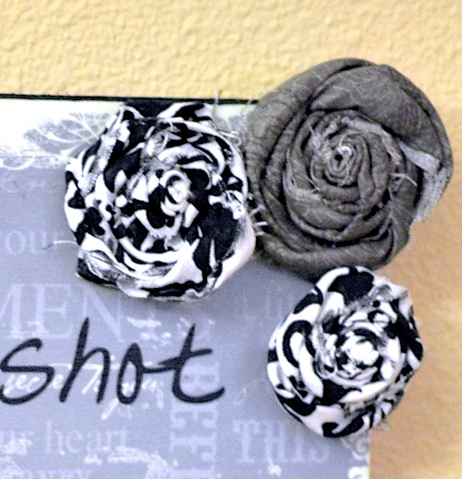 Fabric Flower Embellishments