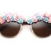 Victoria Flower Sunglasses (Pink/Blue/Tortoise)