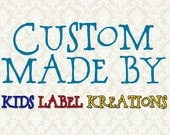 Custom Order - Ninjago Banner (Personalization add-on)